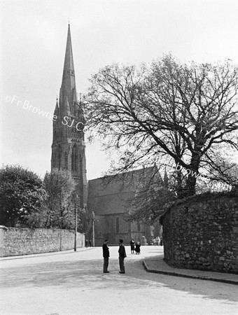 ST JOHN'S CATHEDRAL TOWER FROM ST JOHN'S HOSPITAL